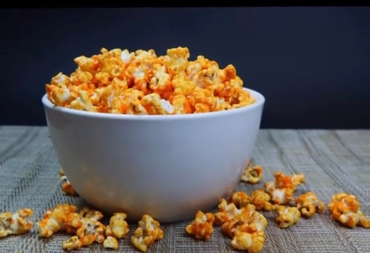 Cheesy Cheddar Popcorn
