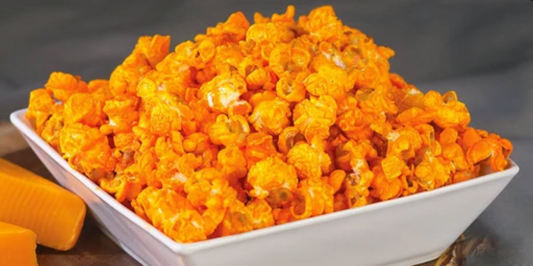 Spicy Cheddar Popcorn